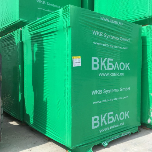 Газосиликатные блоки ВКБлок D500 625х200х250 стеновые